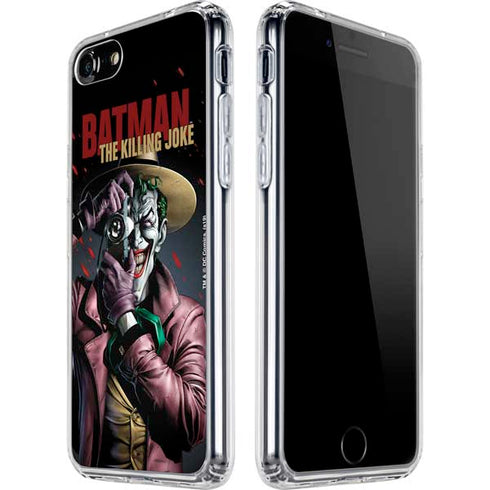 DC Comics The Joker Killing Joke Cover Art by Brian Bolland iPhone SE (2nd & 3rd Gen) Clear Case