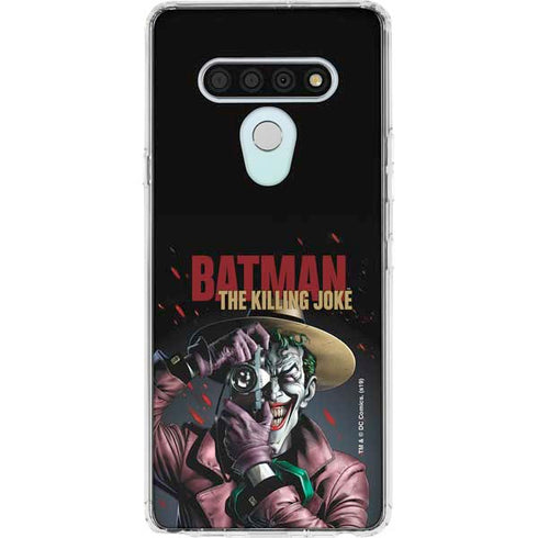 DC Comics The Joker Killing Joke Cover Art by Brian Bolland LG Stylo 6 Clear Case