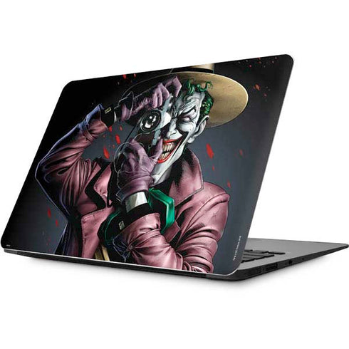 DC Comics The Joker Killing Joke Cover Art by Brian Bolland Apple MacBook Skin