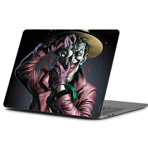 DC Comics The Joker Killing Joke Cover Art by Brian Bolland Apple MacBook Pro 13-inch Skin
