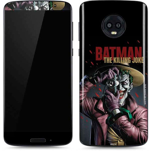 DC Comics The Joker Killing Joke Cover Art by Brian Bolland Moto G6 Skin