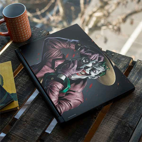 DC Comics The Joker Killing Joke Cover Art by Brian Bolland MSI GS65 Stealth Laptop Skin