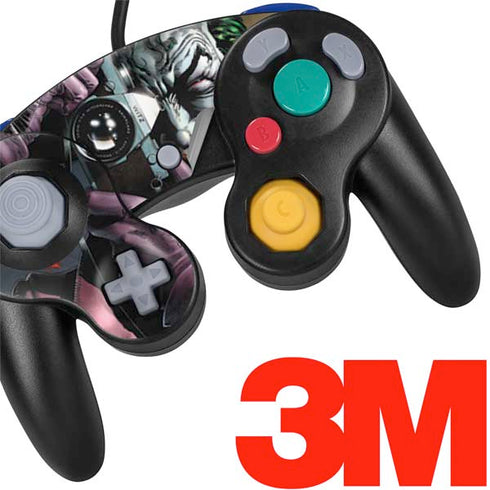 DC Comics The Joker Killing Joke Cover Art by Brian Bolland Nintendo GameCube Controller Skin