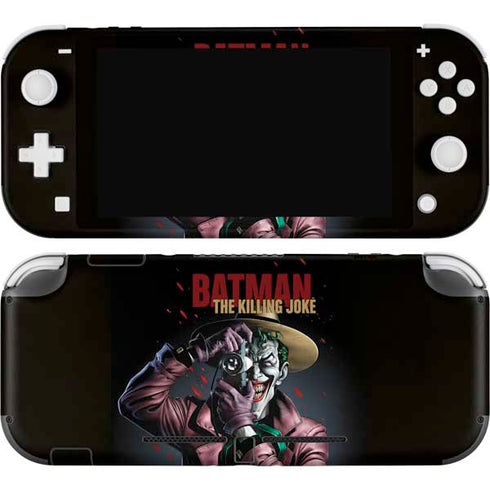 DC Comics The Joker Killing Joke Cover Art by Brian Bolland Nintendo Switch Lite Skin