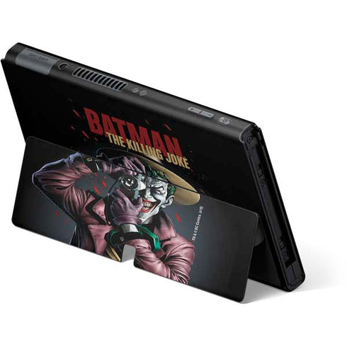 DC Comics The Joker Killing Joke Cover Art by Brian Bolland Nintendo Switch OLED (2021) Skin