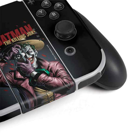 DC Comics The Joker Killing Joke Cover Art by Brian Bolland Nintendo Switch OLED (2021) Skin