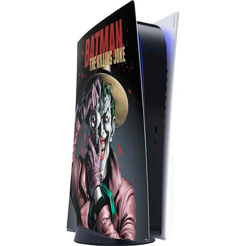 DC Comics The Joker Killing Joke Cover Art by Brian Bolland PS5 Digital Edition Console Skin