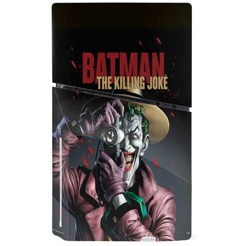 DC Comics The Joker Killing Joke Cover Art by Brian Bolland PS5 Slim Disk Console Skin