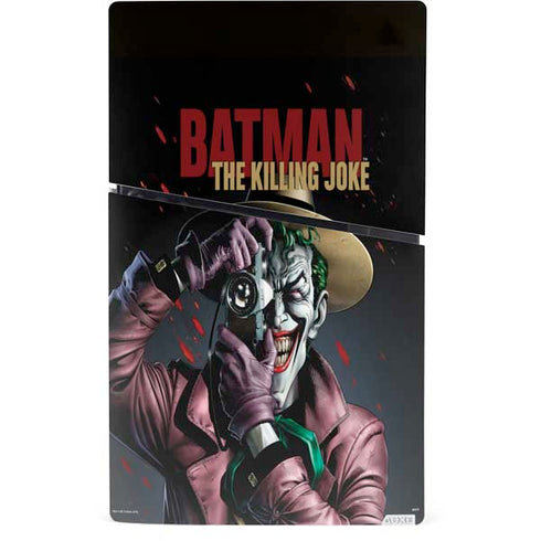 DC Comics The Joker Killing Joke Cover Art by Brian Bolland PS5 Slim Digital Edition Console Skin
