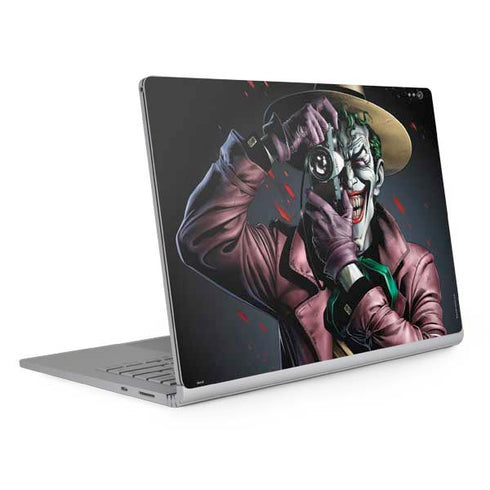 DC Comics The Joker Killing Joke Cover Art by Brian Bolland Surface Book 2 13.5in Skin