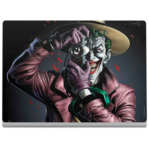 DC Comics The Joker Killing Joke Cover Art by Brian Bolland Surface Book 2 13.5in Skin