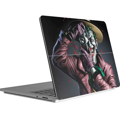 DC Comics The Joker Killing Joke Cover Art by Brian Bolland Surface Laptop Studio Skin