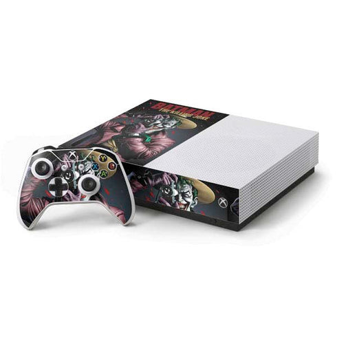 DC Comics The Joker Killing Joke Cover Art by Brian Bolland Xbox One S All-Digital Edition Bundle Skin