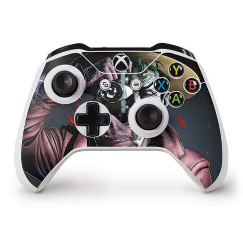 DC Comics The Joker Killing Joke Cover Art by Brian Bolland Xbox One S Controller Skin