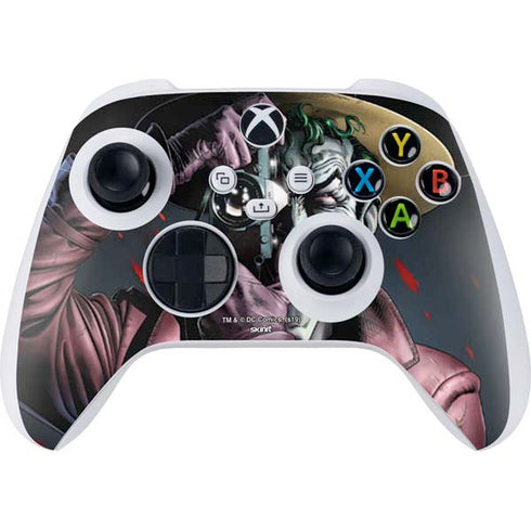 DC Comics The Joker Killing Joke Cover Art by Brian Bolland Xbox Series S Controller Skin