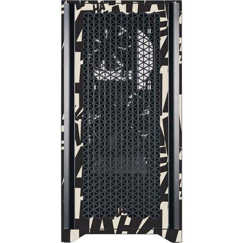 DC Comics The Joker Vintage Laughing Corsair 4000D Tempered Glass Mid-Tower ATX Case Skin