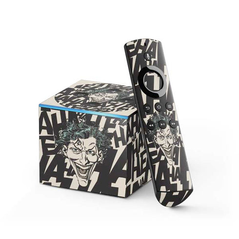 DC Comics The Joker Vintage Laughing Fire TV Cube Skin