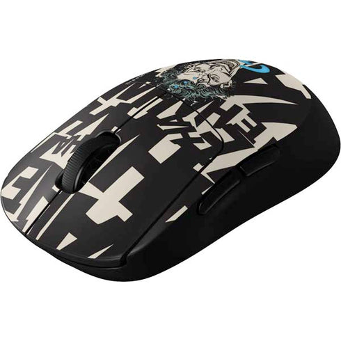DC Comics The Joker Vintage Laughing G Pro Wireless Gaming Mouse Skin