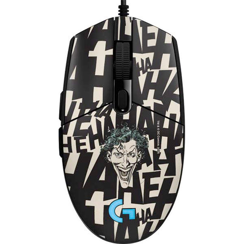 DC Comics The Joker Vintage Laughing G203 Prodigy RGB Wired Gaming Mouse Skin