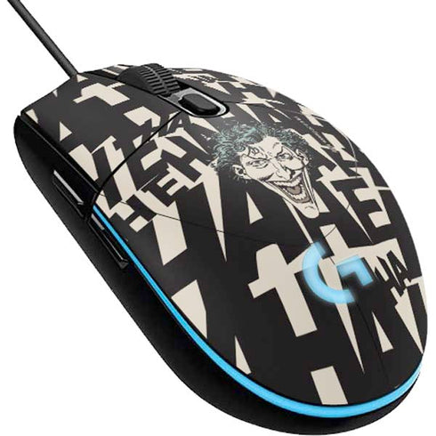 DC Comics The Joker Vintage Laughing G203 Prodigy RGB Wired Gaming Mouse Skin