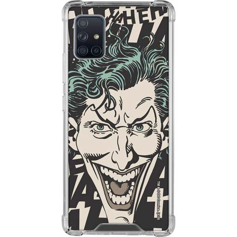 DC Comics The Joker Vintage Laughing Galaxy A51 5G Clear Case