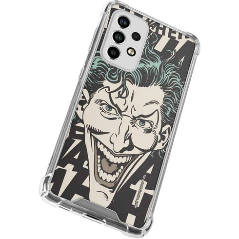 DC Comics The Joker Vintage Laughing Galaxy A53 5G Clear Case