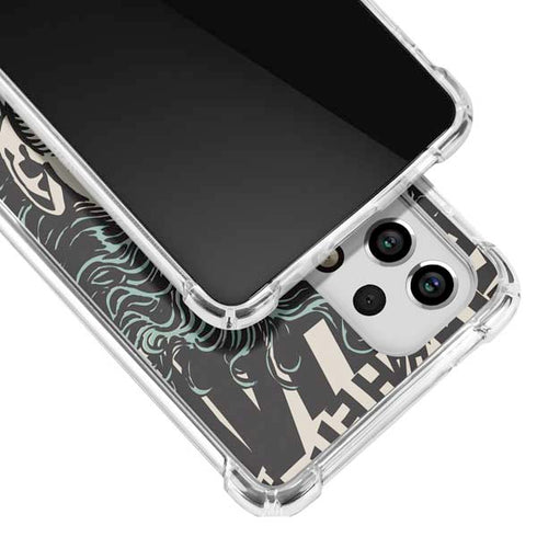 DC Comics The Joker Vintage Laughing Galaxy A53 5G Clear Case