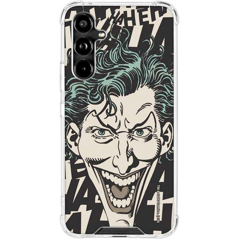 DC Comics The Joker Vintage Laughing Galaxy A54 5G Clear Case