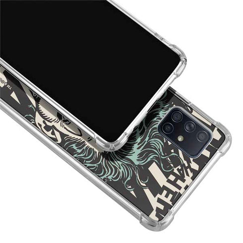 DC Comics The Joker Vintage Laughing Galaxy A71 5G Clear Case