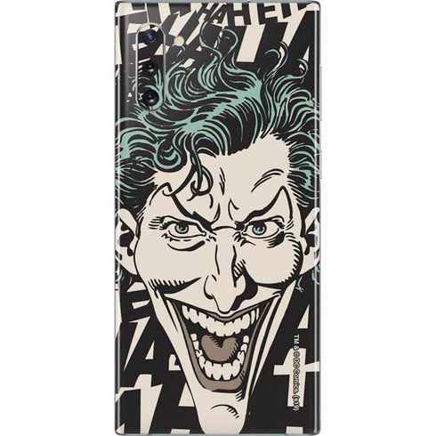 DC Comics The Joker Vintage Laughing Galaxy Note 10 Skin