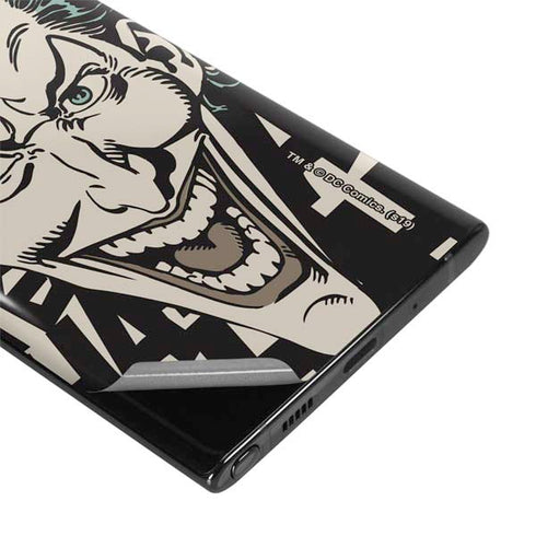 DC Comics The Joker Vintage Laughing Galaxy Note 10 Skin