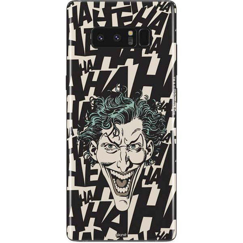 DC Comics The Joker Vintage Laughing Galaxy Note 8 Skin