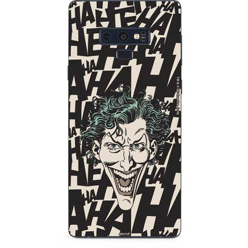 DC Comics The Joker Vintage Laughing Galaxy Note 9 Skin