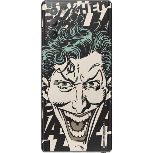 DC Comics The Joker Vintage Laughing Galaxy Note20 5G Skin