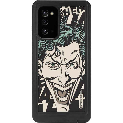 DC Comics The Joker Vintage Laughing Galaxy Note20 5G Waterproof Case