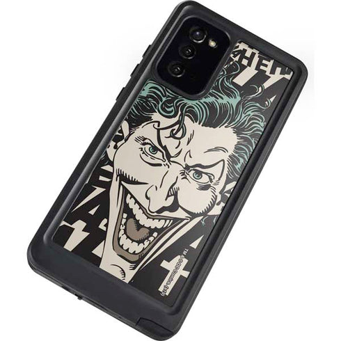 DC Comics The Joker Vintage Laughing Galaxy Note20 5G Waterproof Case