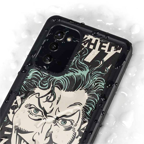 DC Comics The Joker Vintage Laughing Galaxy Note20 5G Waterproof Case