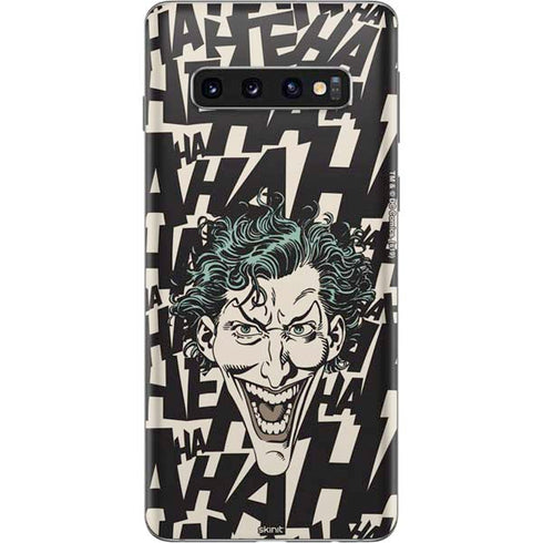 DC Comics The Joker Vintage Laughing Galaxy S10 Skin