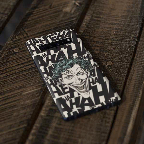 DC Comics The Joker Vintage Laughing Galaxy S10 Skin