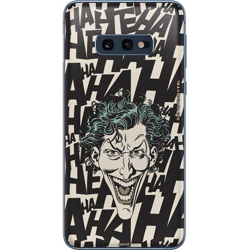 DC Comics The Joker Vintage Laughing Galaxy S10e Skin