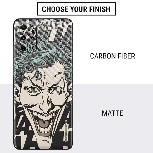 DC Comics The Joker Vintage Laughing Galaxy S20 Plus Skin