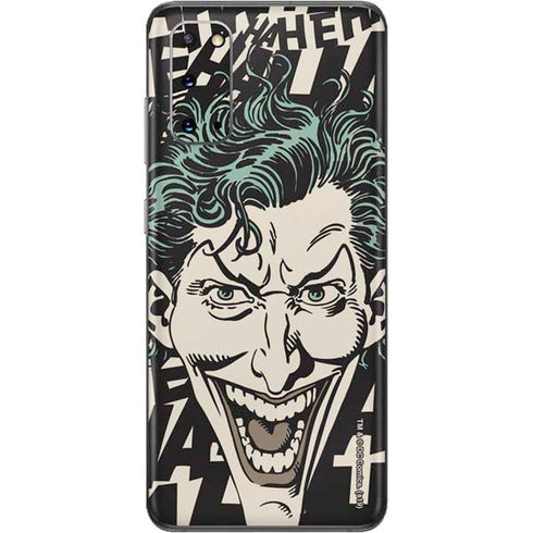 DC Comics The Joker Vintage Laughing Galaxy S20 Skin