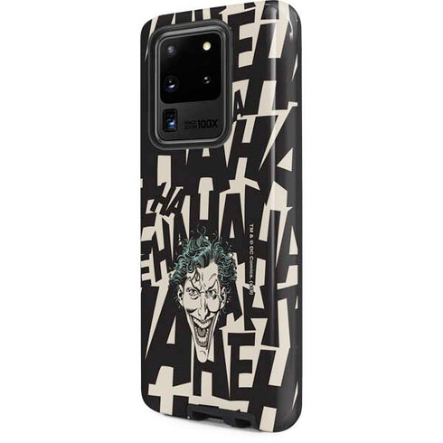 DC Comics The Joker Vintage Laughing Galaxy S20 Ultra 5G Pro Case
