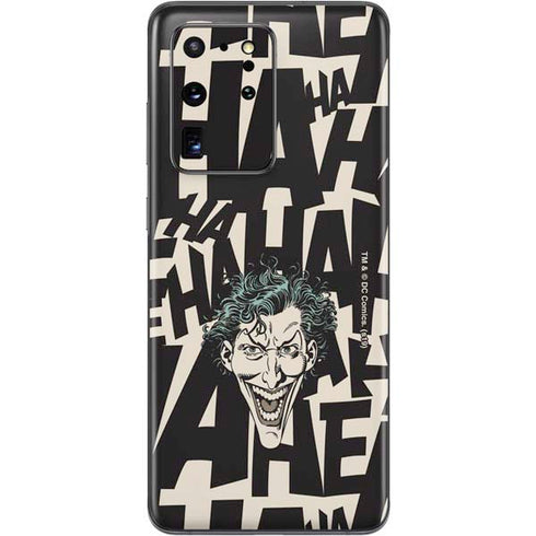DC Comics The Joker Vintage Laughing Galaxy S20 Ultra 5G Skin