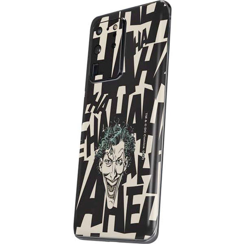 DC Comics The Joker Vintage Laughing Galaxy S20 Ultra 5G Skin