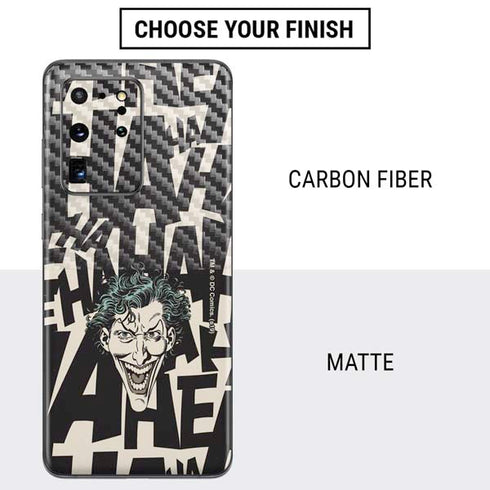 DC Comics The Joker Vintage Laughing Galaxy S20 Ultra 5G Skin