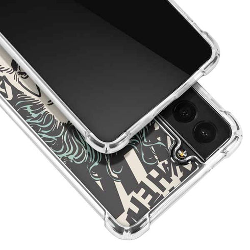 DC Comics The Joker Vintage Laughing Galaxy S21 5G Clear Case