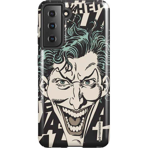 DC Comics The Joker Vintage Laughing Galaxy S21 5G Pro Case
