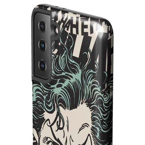 DC Comics The Joker Vintage Laughing Galaxy S21 FE Pro Case