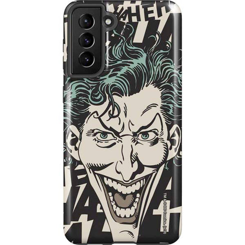 DC Comics The Joker Vintage Laughing Galaxy S21 Plus 5G Pro Case